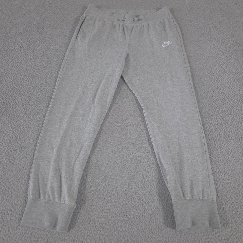 Nike Pants Womens Medium Sportswear Essential Jogger Tapered Jersey Knit Logo
